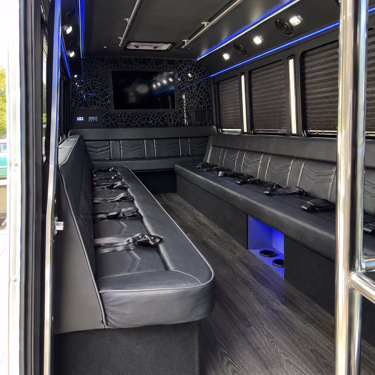 compare party buses sprinter limos and minibuses for missouri city prom night
