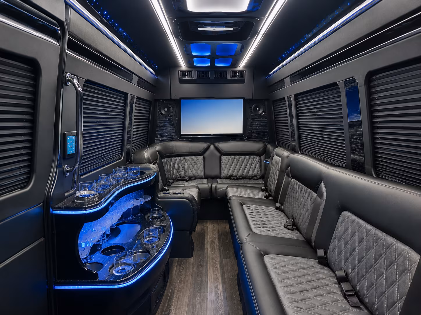 employee commuter shuttles and off site event transportation in fort bend county
