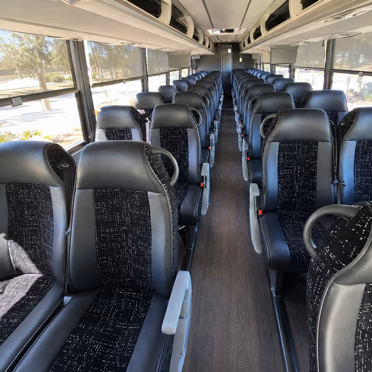 missouri city charter bus interior