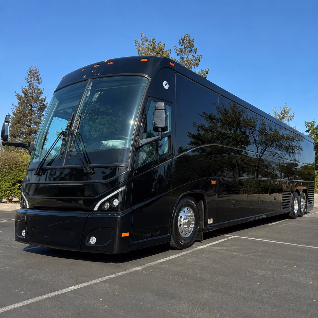 pasadena government military charter bus rentals